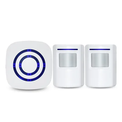 Driveway Patrol Garage Infrared Motion Sensor Wireless Alert Alarm System ZH