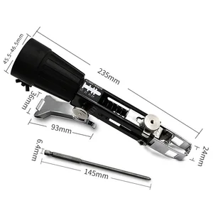 Image 2 - Automatyczny wkręt łańcuchowy pistolet do gwoździ śruba adapter pistolet do wiertarki elektrycznej narzędzie do drewna Auto Feed Screwdriver Tape