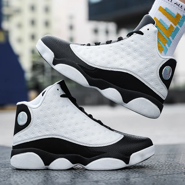 Professional men's basketball shoes basketball sneakers nonslip high