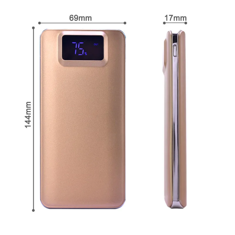  Xiaomi marca QI 30 Power Bank 30000mAh cargador portátil impermeable 2 USB mi Powerbank ultrafino c