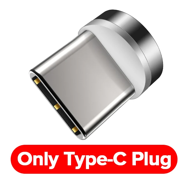 Oppselve Магнитный USB кабель для быстрой зарядки type-C кабель для передачи данных для iPhone 11 Pro Max X XS каво нейлоновый Microusb кабель для Android шнур - Цвет: Only Type C Plug