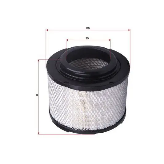 Фильтр воздушный Ford Ranger 05, Mazda BT-50 2.5CD 06, Toyota Hi-Lux 2.5D 05 SAKURA A5903
