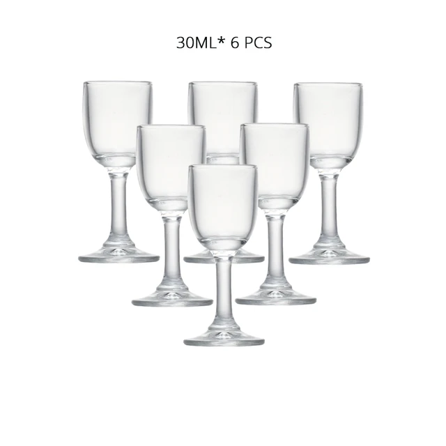 Shot Glasses, 0.5oz Mini Wine Shot Glasses 12 Set, Unique Long Stem Wine  Glasses/Mini Goblet Liquor Glasses/Port Glasses - AliExpress