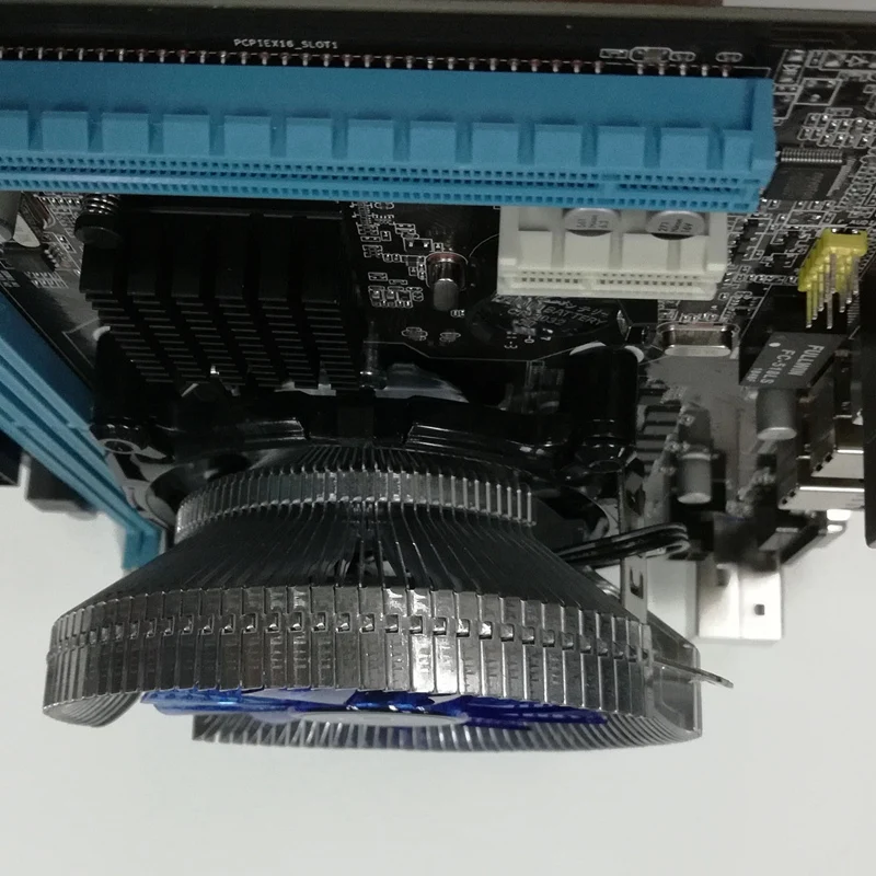 Hm55 компьютерная материнская плата I3 I5 Lga 1156 4G вентилятор памяти ATX Рабочий стол компьютерная материнская плата в сборе Комплект игры