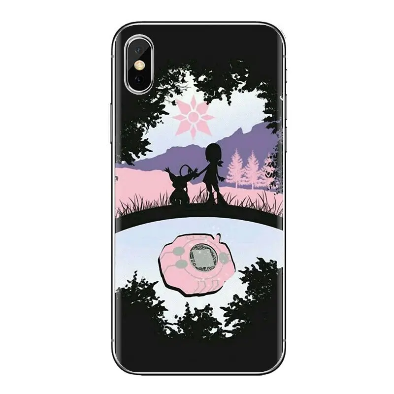 kawaii cartoon Digimon Digital Monsters For Xiaomi Mi3 Samsung A10 A30 A40 A50 A60 A70 Galaxy S2 Note 2 Grand Core Prime Housing | Мобильные