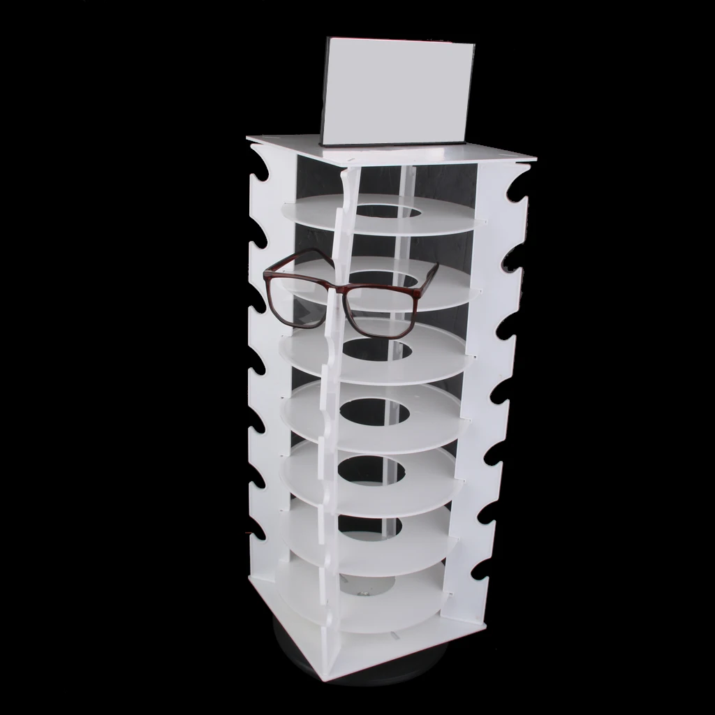 

Generic Plastic Revolving 28 Pairs Glasses Sunglasses Retail Showcase Display Rack