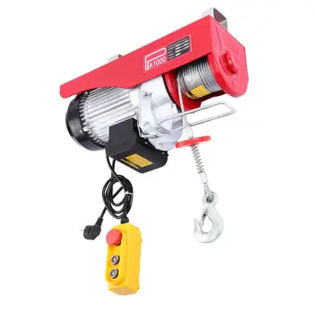 

500/1000kg Electric Winch Pulley Hoist mMotor Winch Hoist Crane Winch Garage Gantry Hoist Lifting