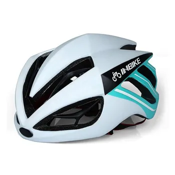

INBIKE Cycling Helmet Bicycle Helmet Magnetic Goggles Mountain Road Bike Helmets Sunglasses Cycling Glasses White&Green