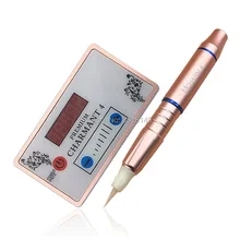 Перманентный макияж ручка для тату Charmant Prince поворотный цифровой Швейцарский двигатель Maquina для бровей губ подводка для глаз картридж иглы