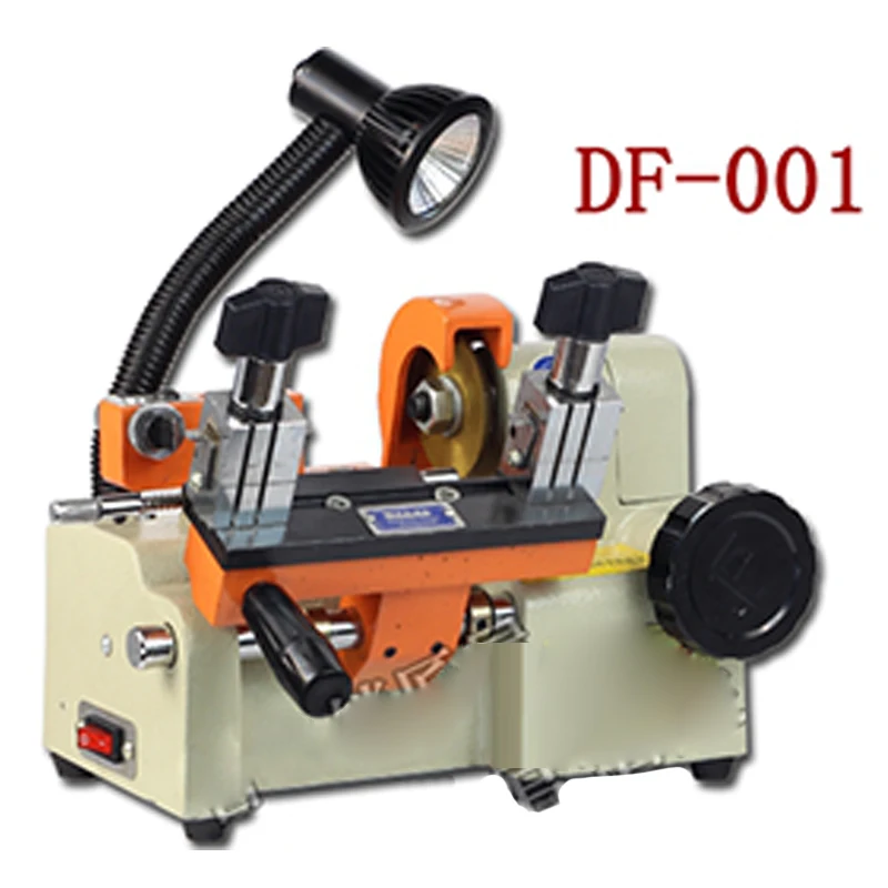 220V Horizontal Electronic Keying Machine DF-001 Desktop Electronic Key Duplicating Machine Portable Keying Copying 1PC