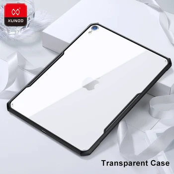 

For iPad Pro 11 inch Tablet Cover Luxury Transparent Shockproof Case For iPad Pro 11 2018 With Airbags Silicone Protective Cases