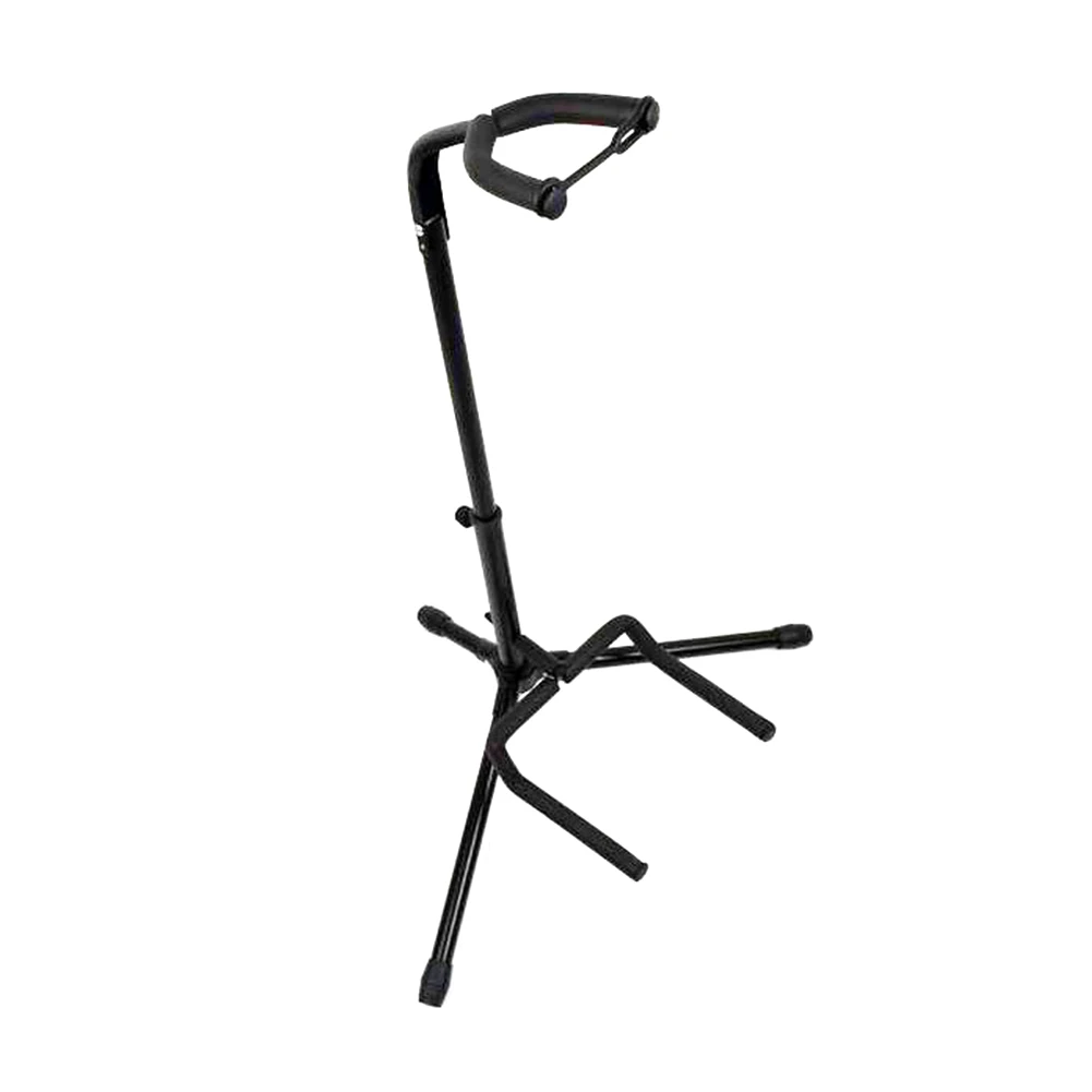 Practical Metal Tripod Portable Foldable Instrument A-Frame Support Universal Travel Bracket Useful Guitar Stand Vertical Type