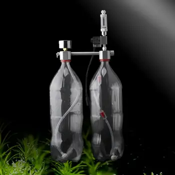 

Aquarium DIY CO2 System Generator Kit Bubble Counter Plants Diffuser Regulator