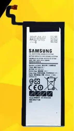 Новый подлинный мобильный/сотовый телефон батарея для SAMSUNG GALAXY Note 5 N9200 N920t проект