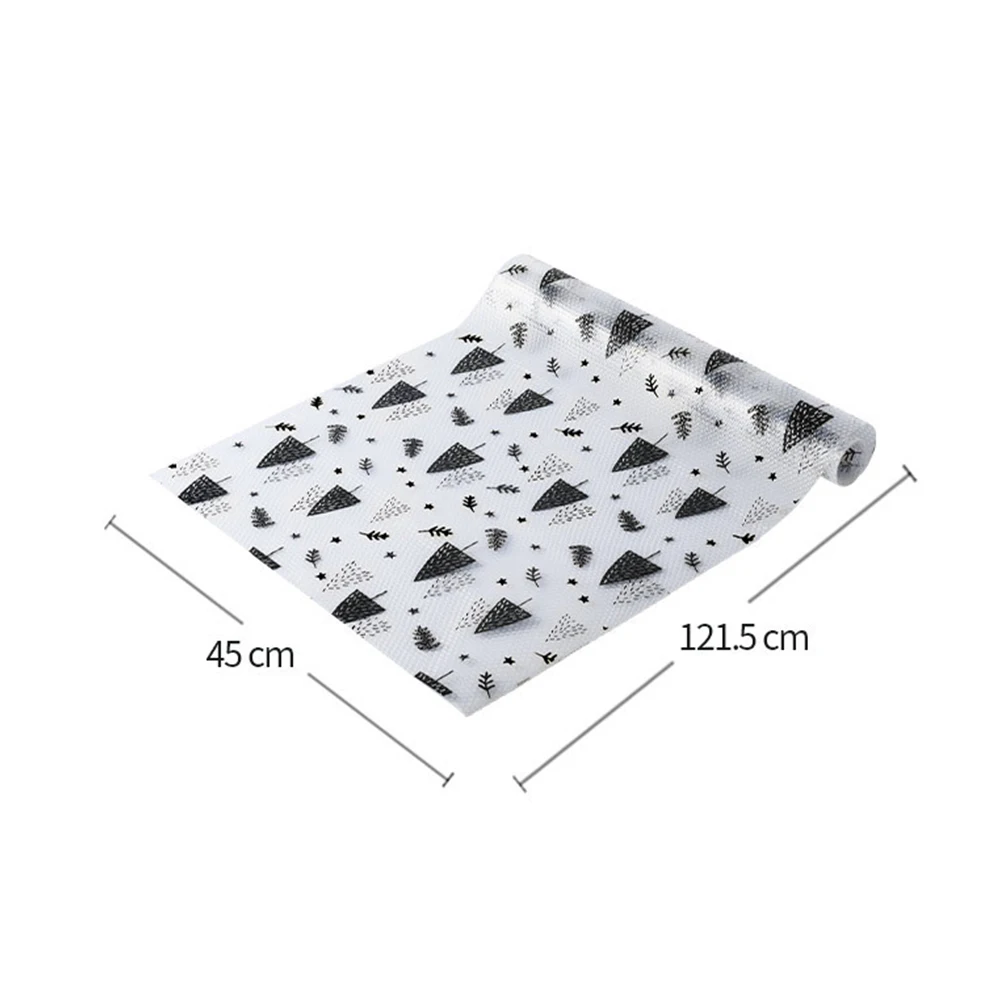 Настольный противообрастающий коврик в шкафчик кухонный шкаф маслостойкий холодильник Водонепроницаемый Многофункциональный EVA нарезной коврик цветочный принт