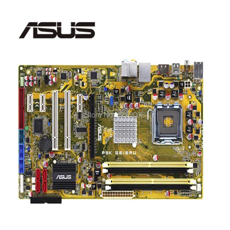 Материнская плата для ASUS P5K SE/EPU P35 LGA775 DDR2 б/у|Материнские платы| |