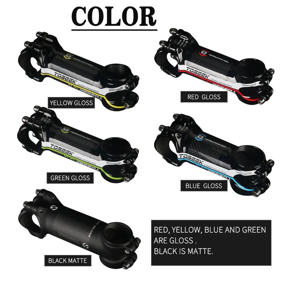 ステム一体型ハンドル　TOSEEK カーボン　幅380 ステム100mm 楽天市場】TOSEEK ステム一体型ハンドル MTB XC 超軽TORAY