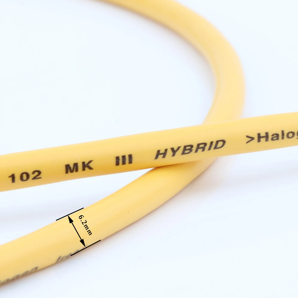 Гибридный галогенный кабель интерсоединения Van Den Hul M.C D102 MK III hi end RCA для аудио и
