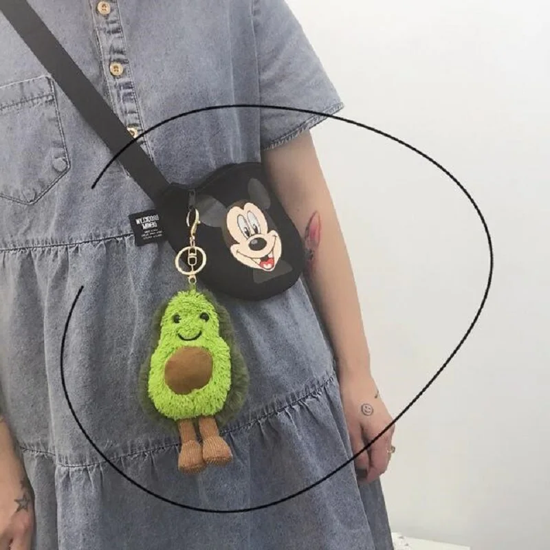

New Designs- Small 15CM Key chain AvocadoToys , Stuffed Animal DOLL TOY 2020 Lady's Car Keychain Lovely ugly ' Key ring