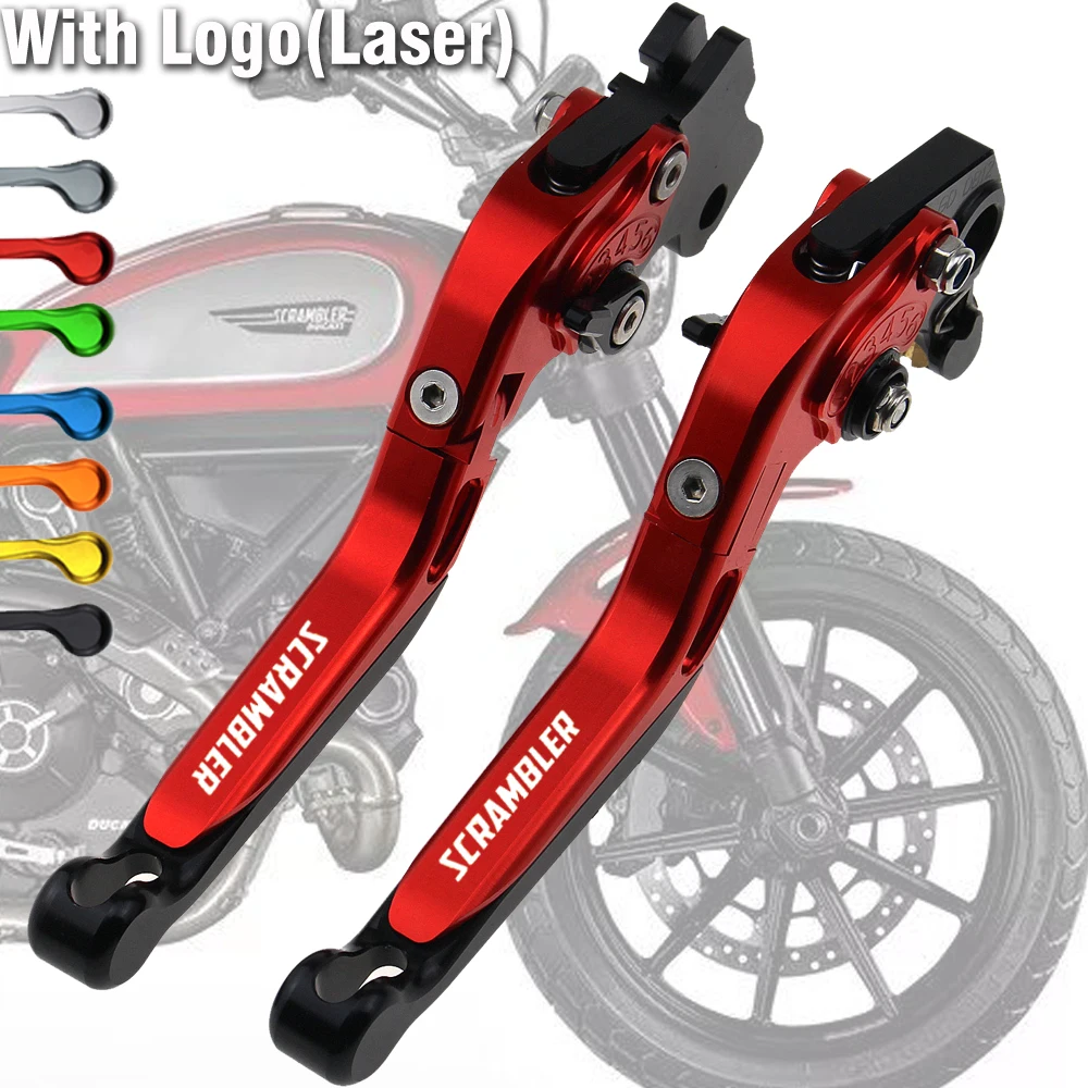 For DUCATI Scrambler 803 2015-2017 SIXTY2 400 2015-2016 Motorcycle CNC Brake Clutch Lever Extendable Adjustable | Автомобили и