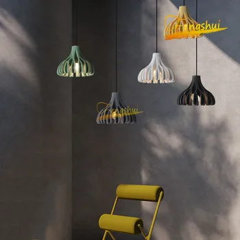 

Modern Colorful Macaron LED Pendant Lamp Lighting Minimalist Resin Pendant Lights Creative Hanging Lamp Indoor Art Lamp Fixtures