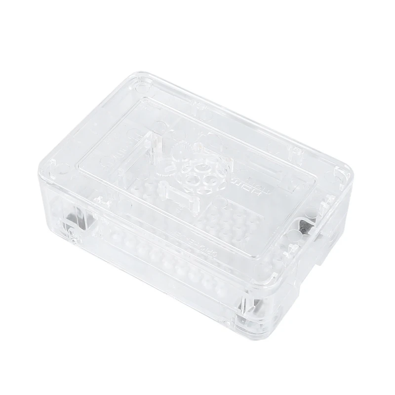 EU PLUG Для Raspberry Pi ABS чехол для корпуса с теплоотводом 5 V/3A источник питания для Raspberry Pi 4B - Цвет: EU PLUG