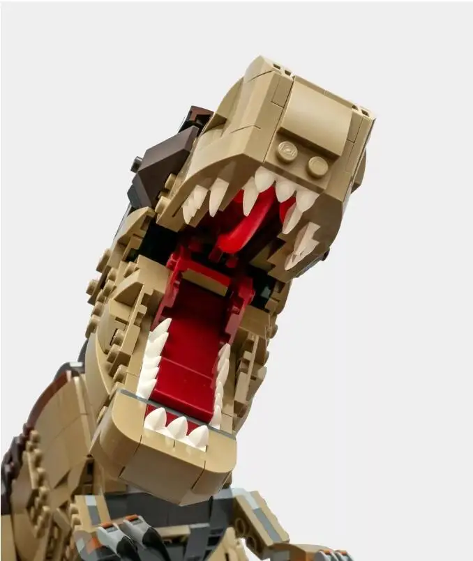 11338 серия из фильма Юрского периода Парк Юрского периода T. rex Rampage 3156 шт кирпичи Модели Строительные наборы блоки Совместимые Technic 75936