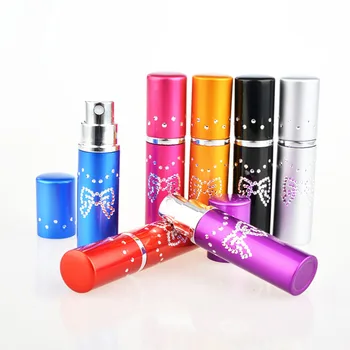 

3PCS Mini Perfume Spray Bottle 5ml Refillable Aluminum Spray Atomizer Portable Travel Cosmetic Container Perfume Bottle