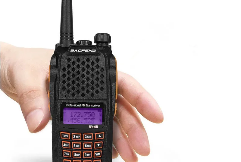 Baofeng BF-UV6R walkie talkie UV Dual-stage 144/430 Dual-display Dual-standby Civil High power Handset