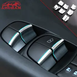 Aroham окна кнопка включения обложки Стикеры отделкой для Nissan X-trail T32 X trail Rogue 2014-2018 Teana Altima Qashqai J11 автомобиль стиль