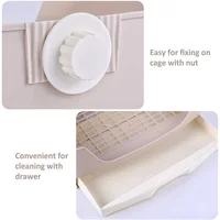 Extra Large Rabbit Litter Box Bunny Toilet with Drawer 50 Pet Toilet Film 25 Toilet Training