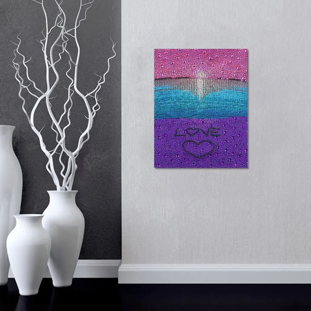 L5 Full Drill Special Shaped Diamond Painting DIY 5D Drill Cross Stitch Kits Crysta diamond decoration for home drop shipping