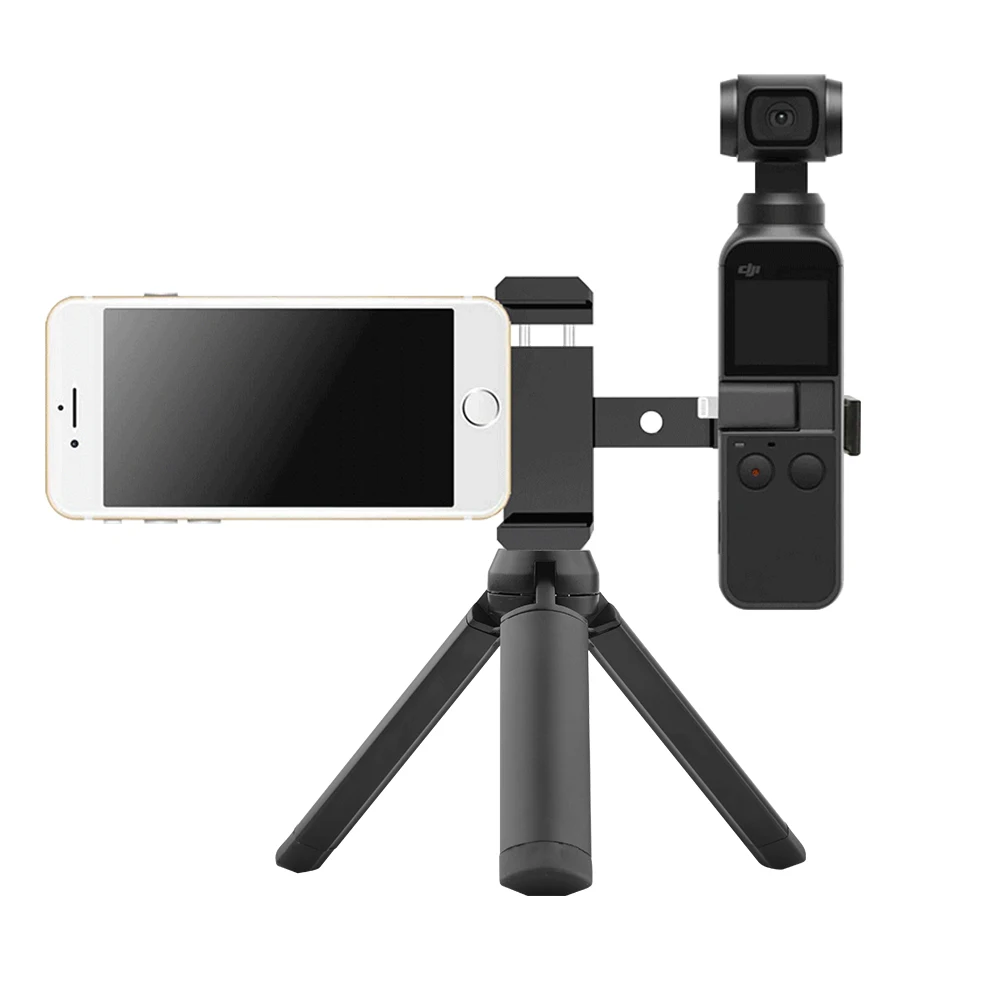 Зажим для телефона кронштейн адаптер Настольный Штатив для DJI Osmo Карманный телефонный зажим металлический держатель ручной карданный аксессуары для камеры