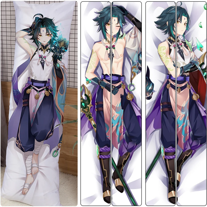 аниме аксессуары геншин импакт дакимакура Аниме игра Genshin Impact Dakimakura Zhongli XIAO