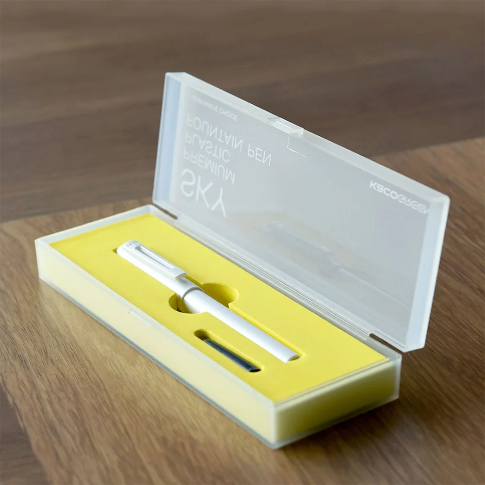 Оригинальная авторучка Xiaomi Mijia Kaco SKY, ручка 0,3 мм-0,4 мм, портативная карманная авторучка с чернилами, школьный подарок с цветной коробкой