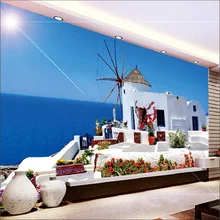 Пользовательские размеры прочная оконная пленка статические цепляются Непрозрачные термоизоляционные наклейки на окно украшения морской пейзаж природный пейзаж 40 см x 60 см