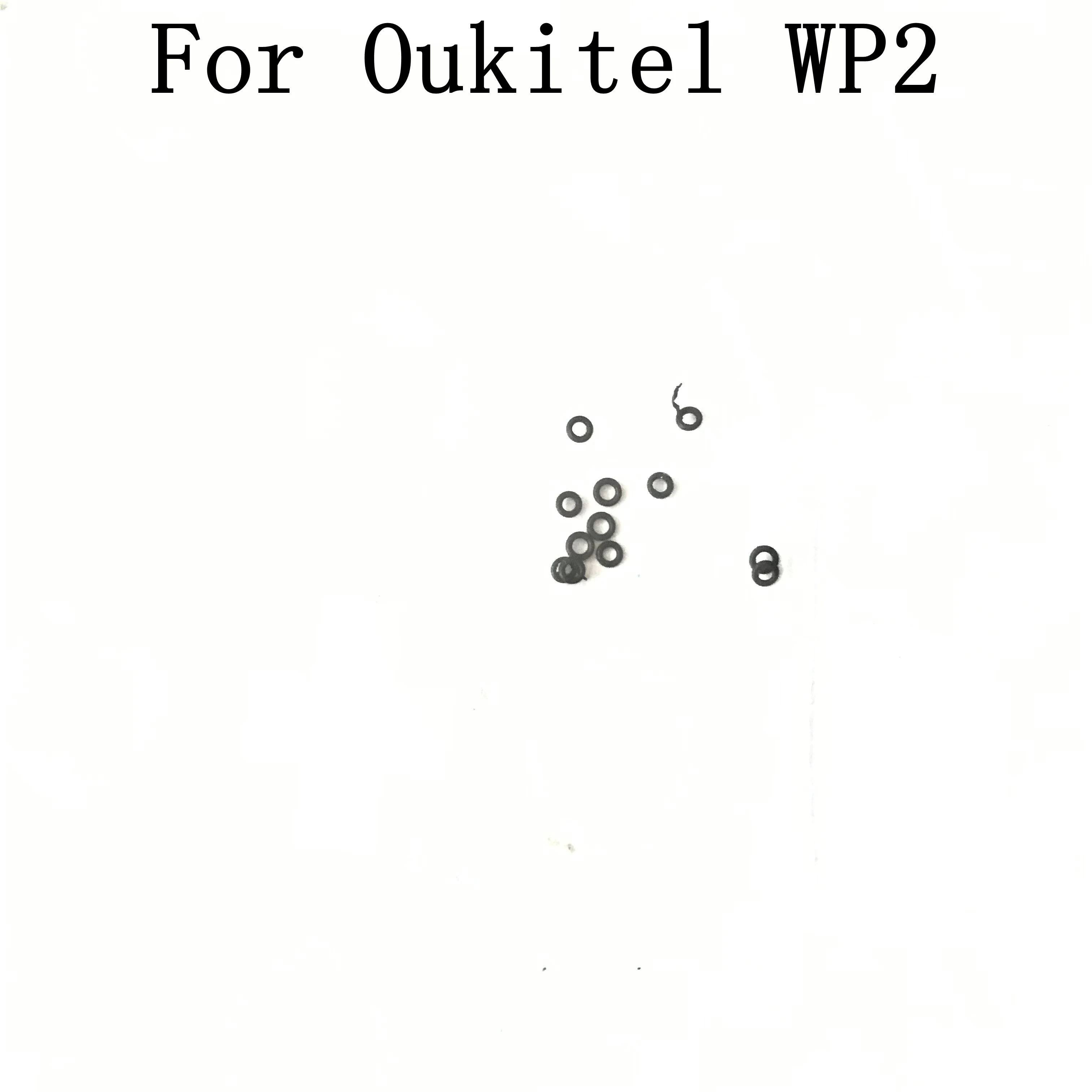 Б/у Oukitel WP2 пакетики для шурупов черная резина для Oukitel WP2 ремонт починка часть Repla
