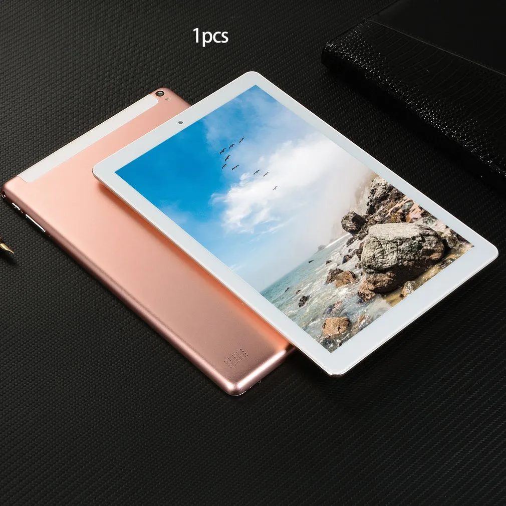 

P10 Fashion Tablet 10.1 Inch HD Large Screen Android 8.10 Version Fashion Portable Tablet 6G+128G Pink Tablet Pink EU Plug