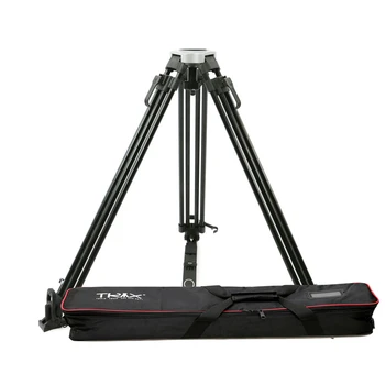 

Teris TX-416L Aluminum Professional Tripod Video Camera Tripod 75mm Bowl load 30kg for video film camera tilta rig