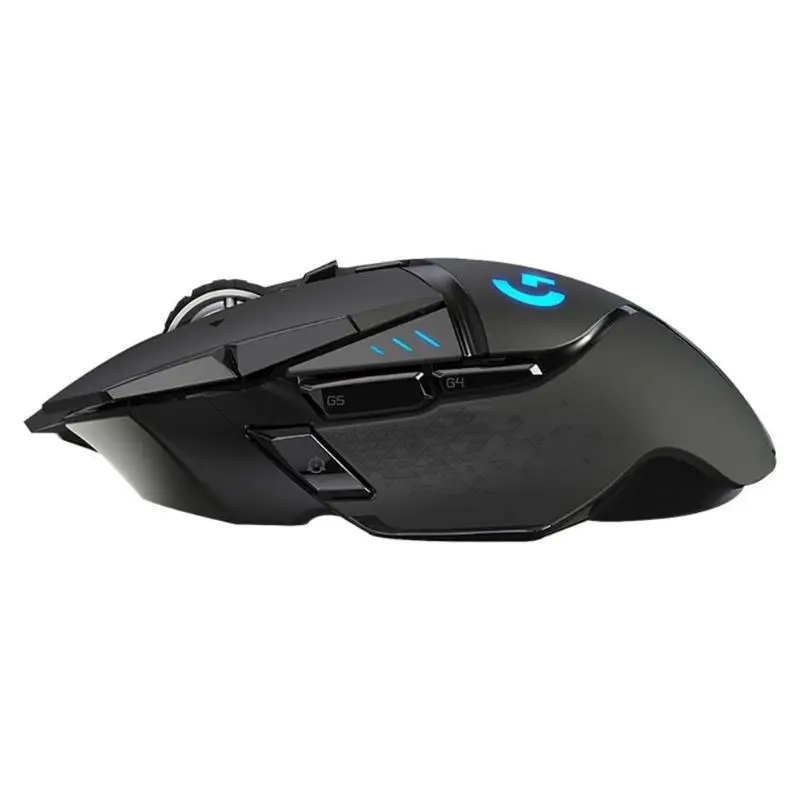 Беспроводная игровая мышь logitech G502 HERO LIGHTSPEED, макропрограммирование 16000 dpi, Регулируемая 11 клавиш RGB