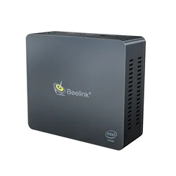 Beelink – Mini PC de bureau GK35, processeur Intel J3455, sous Windows 10 Pro, 8 go de mémoire DDR3, 128/256 go de SSD, wi fi double bande 2.4/5 ghz 