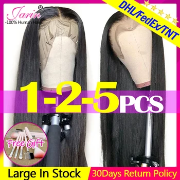 

Jarin Hair Lace Front Wig Straight 13x4 Human Hair Wigs 150% density Pre-Plucked Brazilian Straight Lace Frontal Wigs Remy Jarin