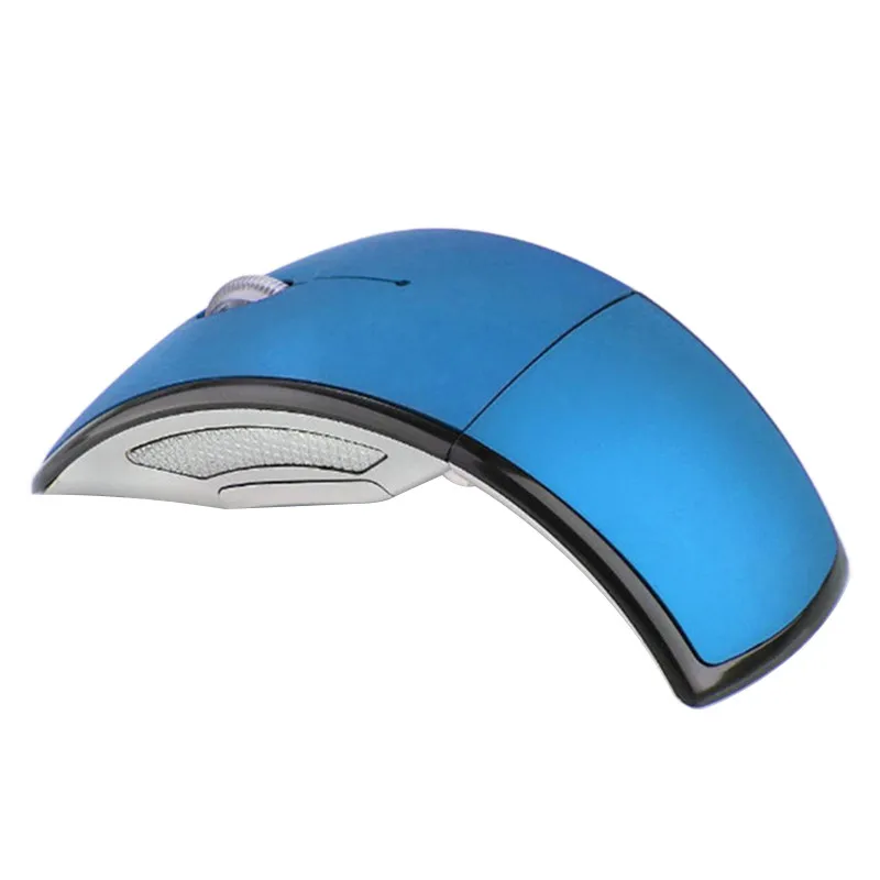 Wireless Mouse 2.4G Computer Mouse Foldable Folding Optical Mice USB Receiver for Laptop PC Computer Desktop Office Wireless