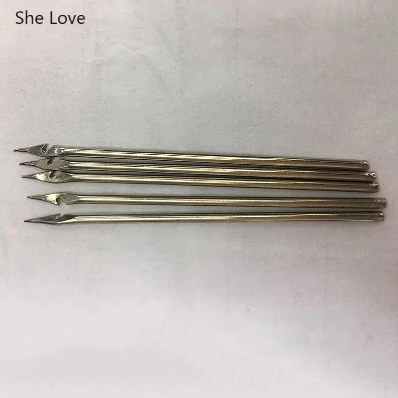 4 She Love, 10 шт./лот, инструмент для резьбы по коже, кожевенное ремесло, палатка, набор игл для шитья, швейная машина, сделай сам, изделия из кожи ручной работы - Цвет: 4
