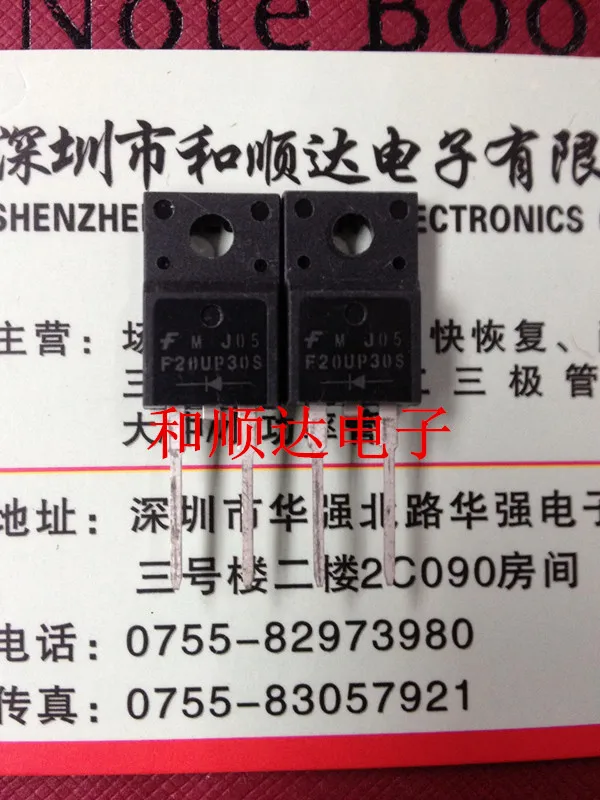 

10PCS F20UP30S TO-220F