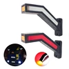 Universal 2PCS LED Neon Stalk Side Marker Light 12V 24V Truck Trailer Position Lamp Waterproof Amber Red White ► Photo 1/6