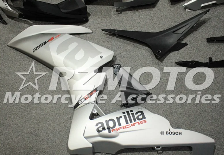 Литьевая Форма ABS Обтекатели комплект подходит для Aprilia RSV4 1000 2009- 09 10 11 12 13 14 на заказ серебро черный