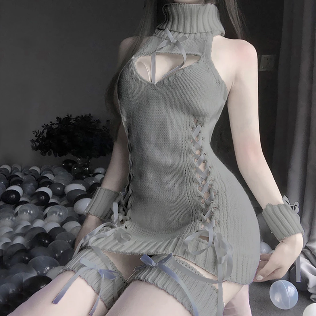 Jersey Sexy para sexo, ropa interior erótica, muñeca de peluche, ropa de dormir para Mujer, lencería de talla grande, vestido de encaje, lencería Porno para Mujer