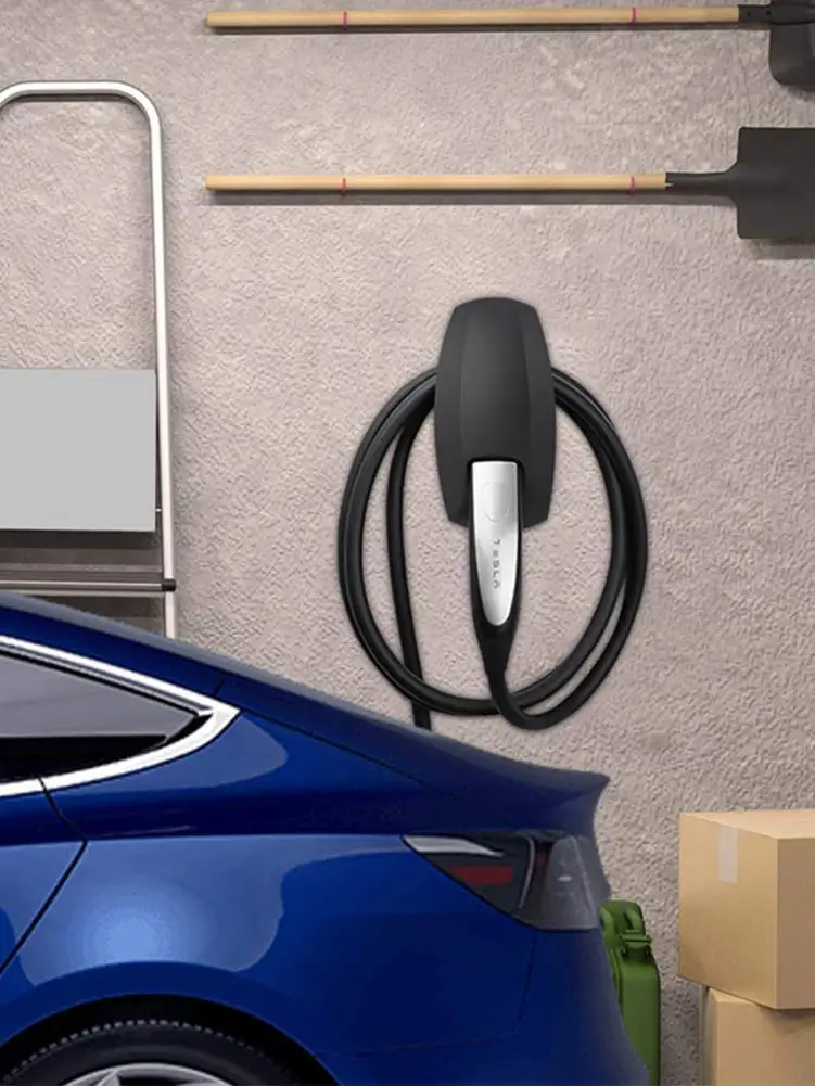 Зарядный кабель Органайзер кабельный кронштейн для Tesla моторчик для модели S X 3 настенный соединитель кабельный Кронштейн Держатель зарядного устройства