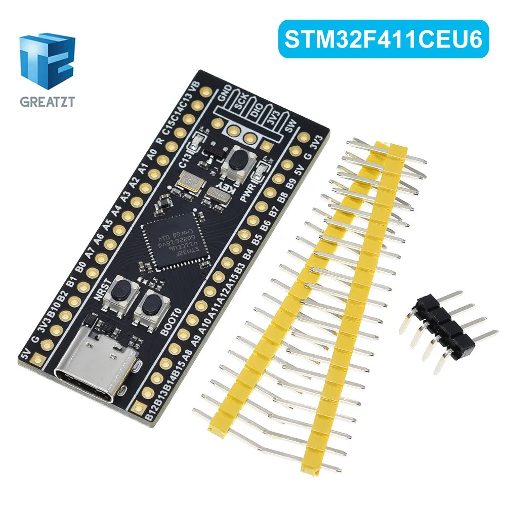Плата разработки GREATZT STM32F401 256 Кб ROM V1.2 STM32F401CCU6 STM32F411CEU6 STM32F4 плата обучения для